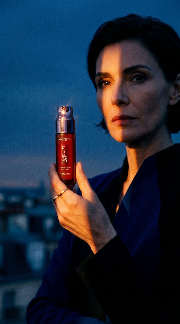 AI product shot of Revitalift Laser Sérum-Crème Anti-Âge