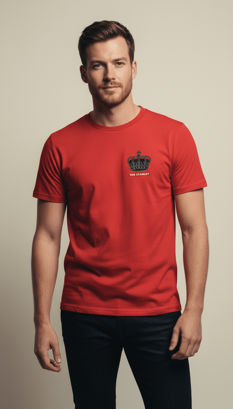 AI product shot of Accrington Stanley | The Stanley Tee