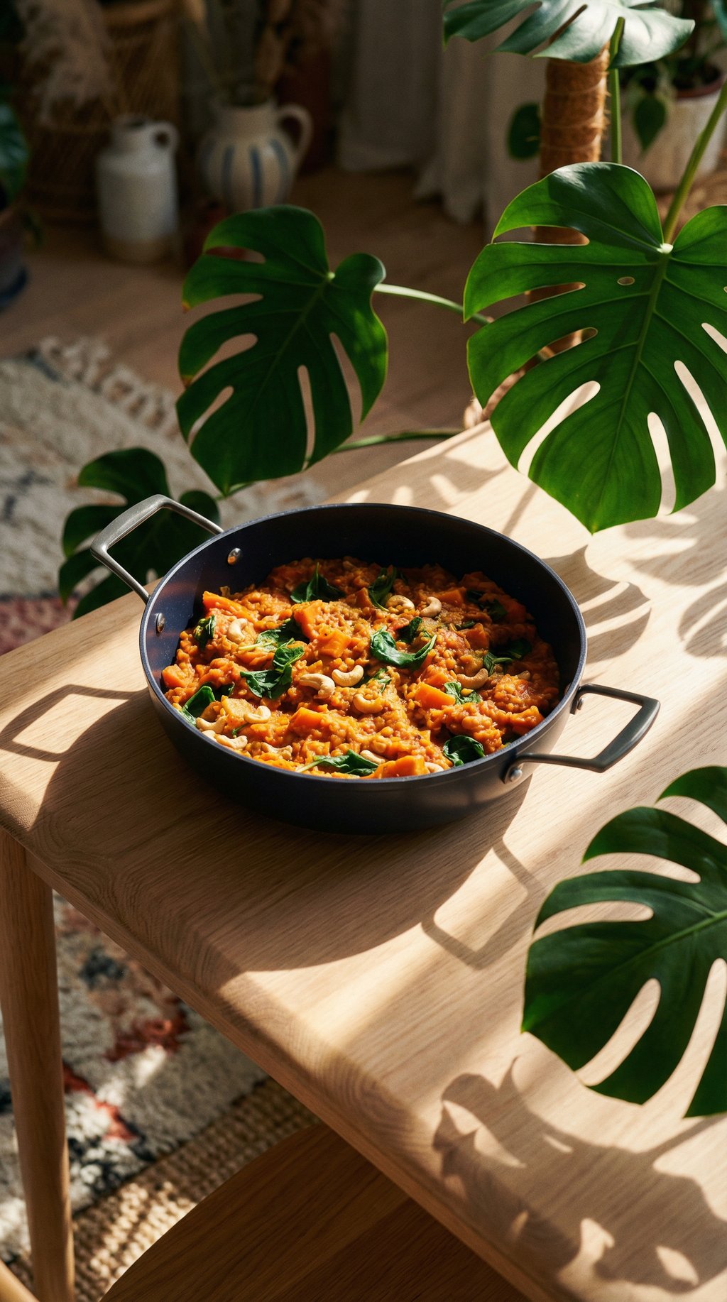 AI product shot of Sauté Pan with Lid 28cm