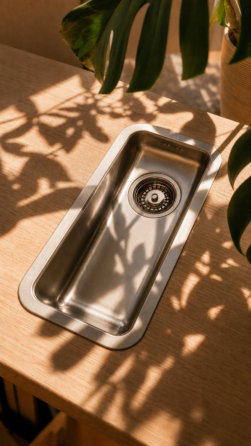 AI product shot of 1810 Luxsoplusuno25 180U Single Bowl Kitchen Sink