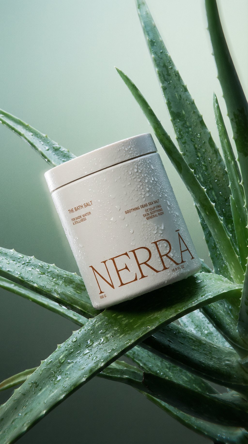 AI product shot of The Bath Salt - Fresh Cedar
