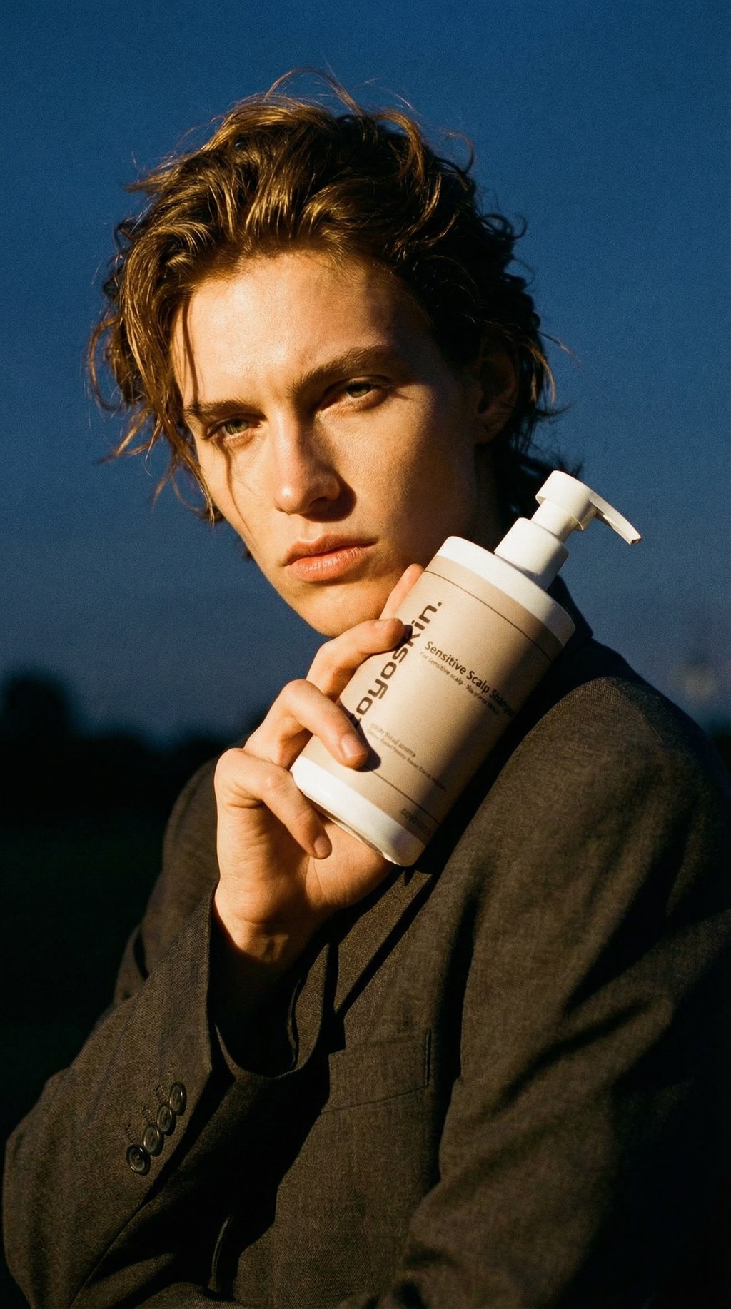 AI product shot of Sensitive Scalp Shampoo