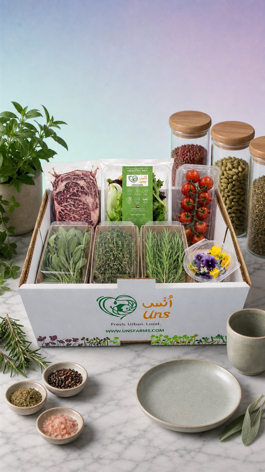 AI product shot of UNS Gourmet Selection