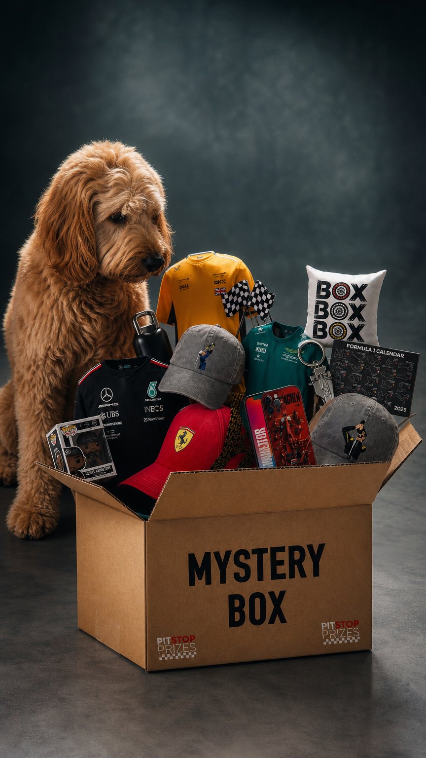 AI product shot of BRONZE MYSTERY BOX