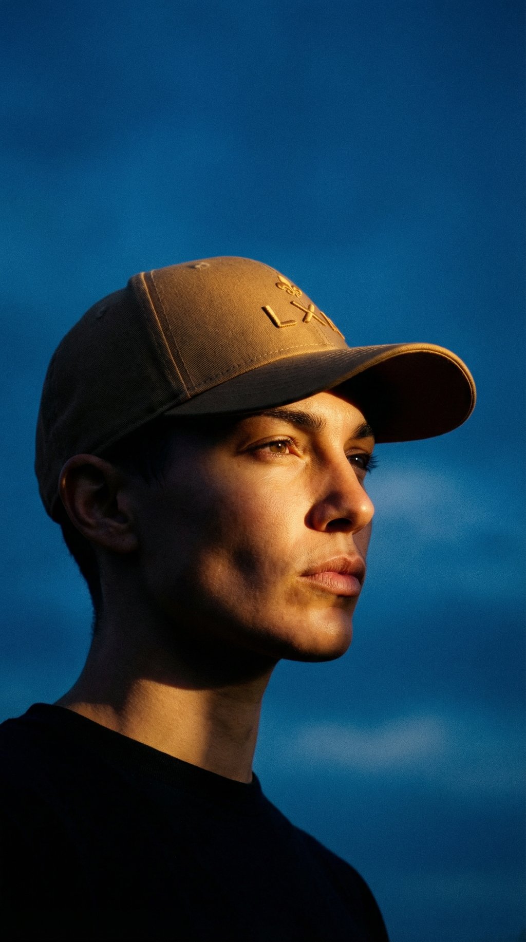 AI product shot of Tone-on-Tone Cotton Heritage Cap Gingerbread