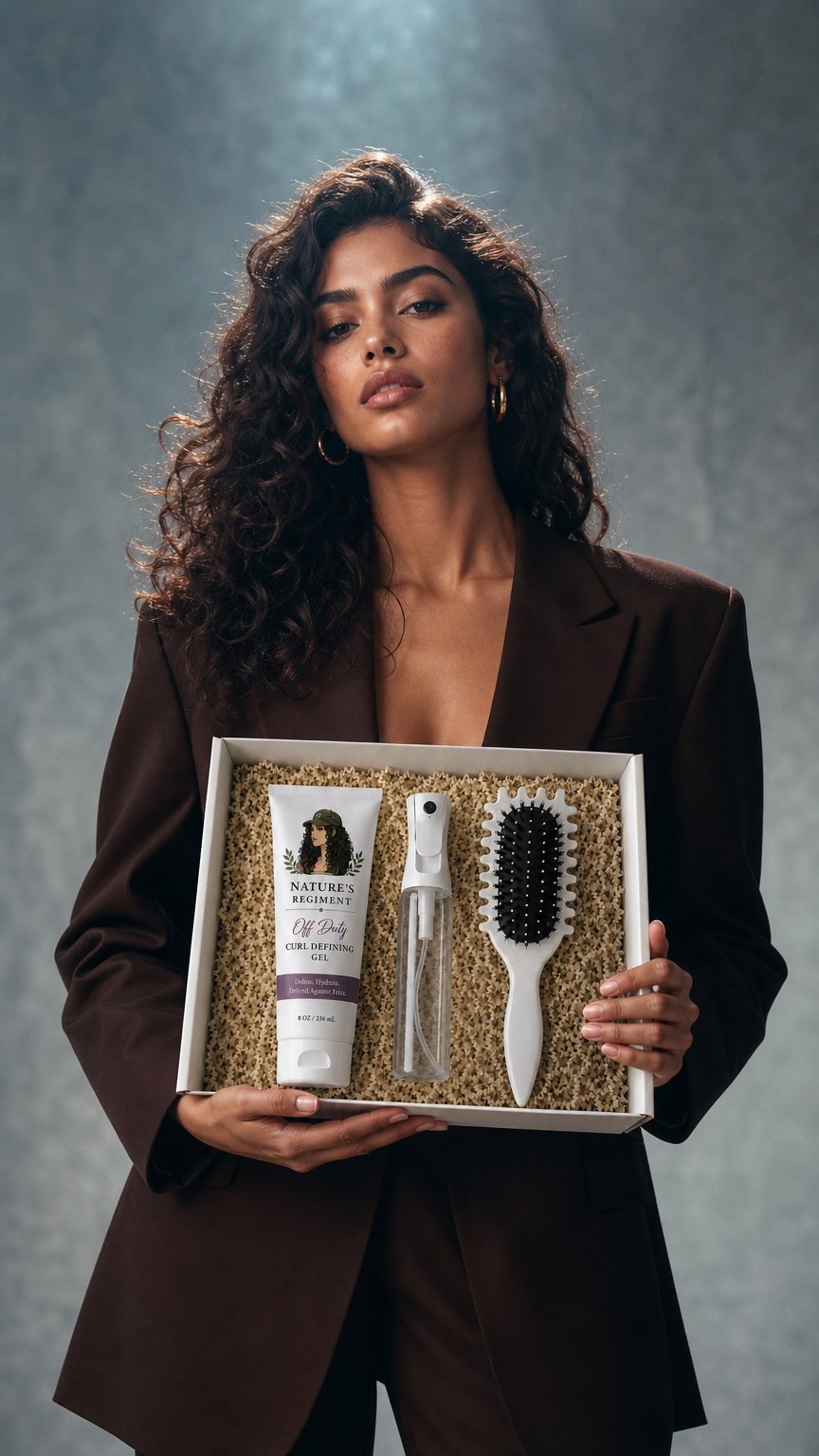 AI product shot of Off-Duty Curl Kit