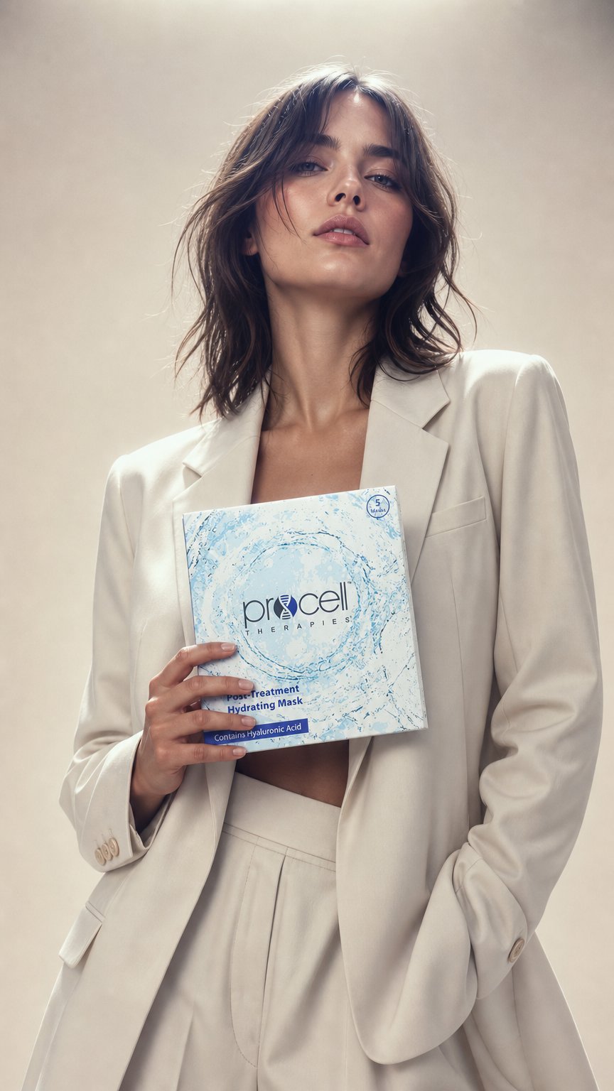 AI product shot of Hydrating Anti-Wrinkle Face Mask