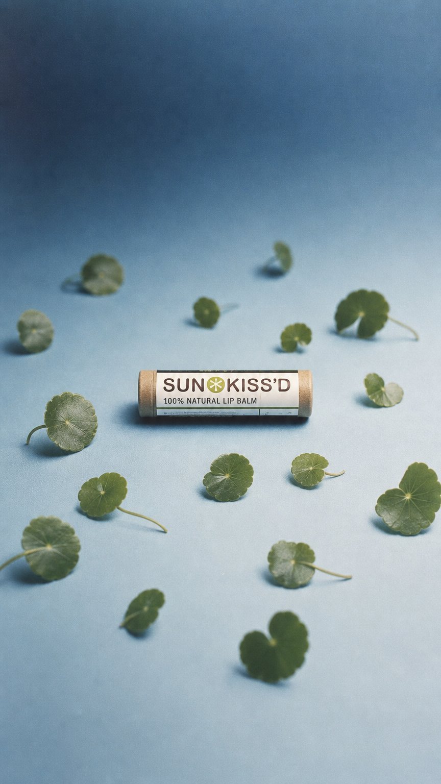 AI product shot of Toasted Coconut Lip Balm – Natural Moisturizing Stick