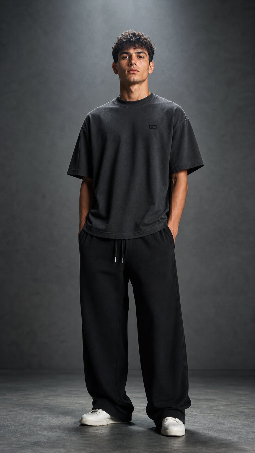 AI product shot of DROP_0001 Boxy-T-Shirt Herren