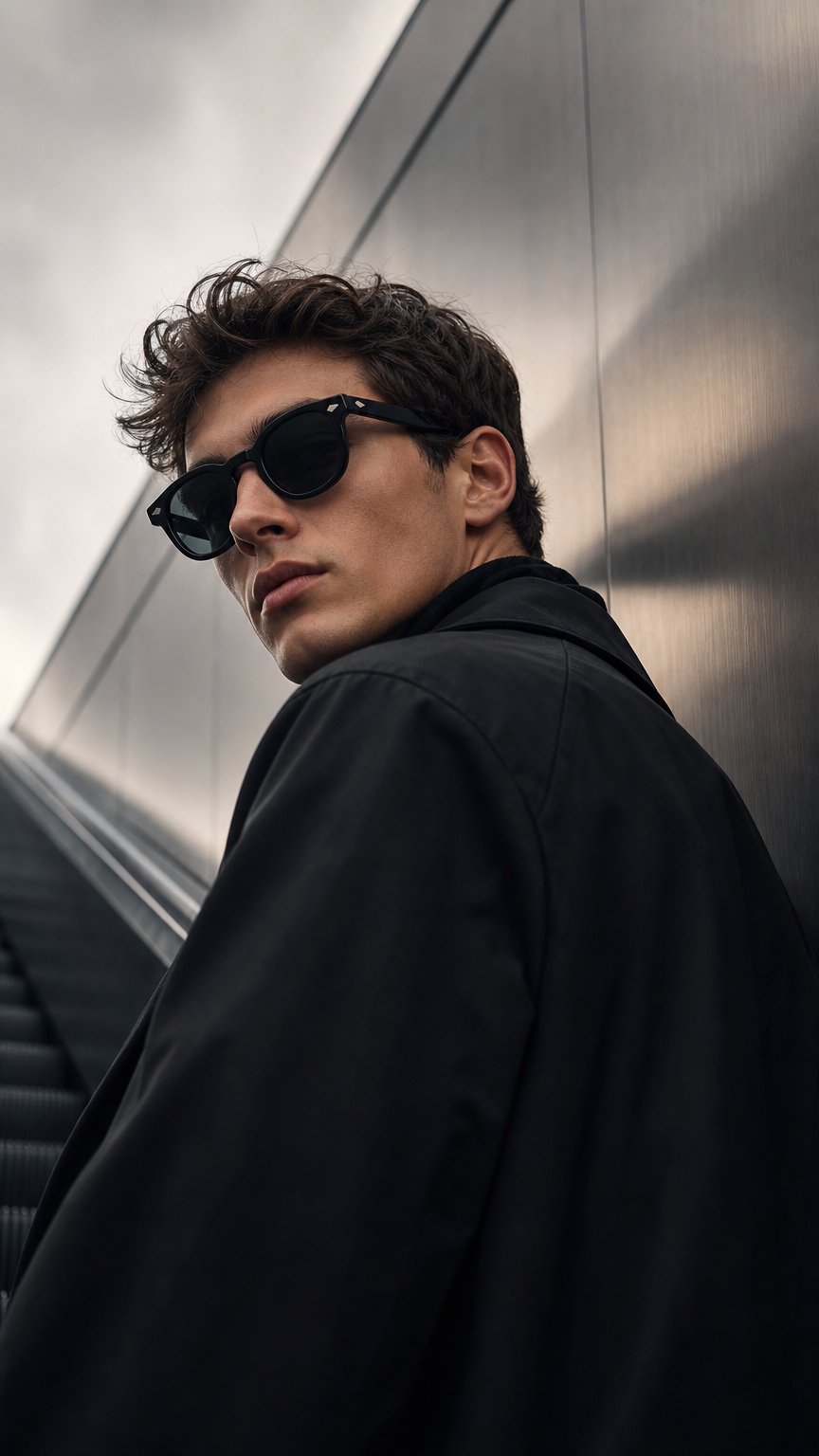 AI product shot of Luca - Black