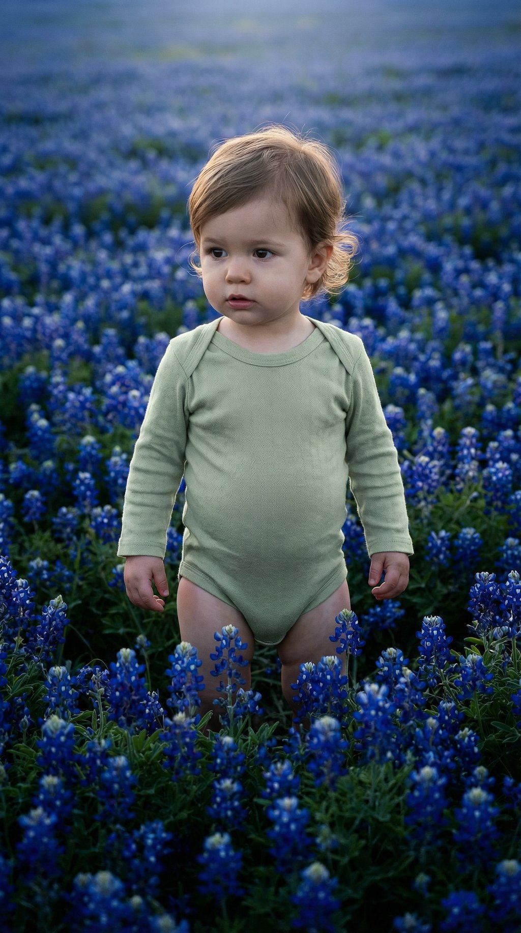 AI product shot of The Rennes Bodysuit - Pistachio