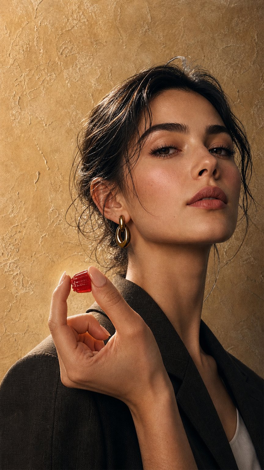 AI product shot of Noomi Gummies