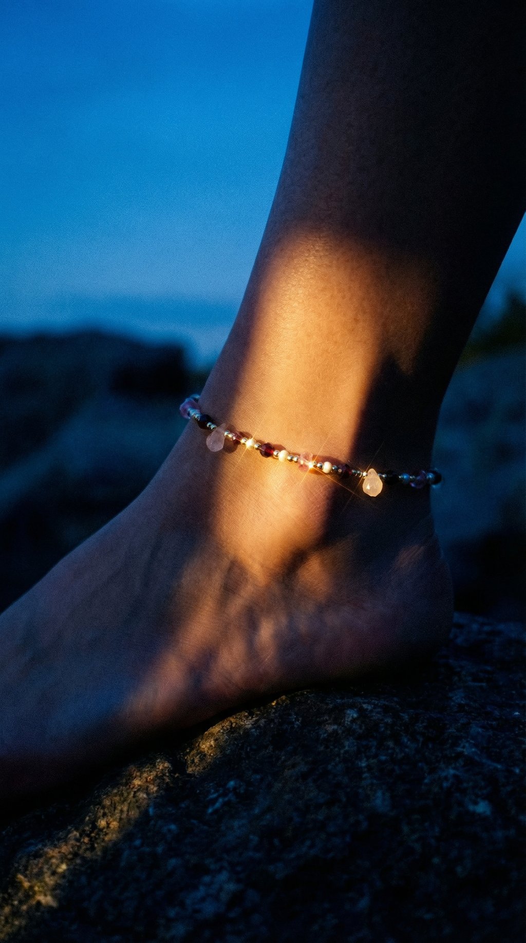 AI product shot of Ayanfe Anklet