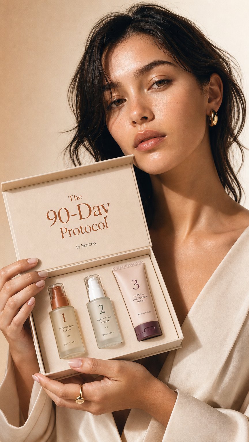 AI product shot of The MARÈNO 90-Day Protocol
