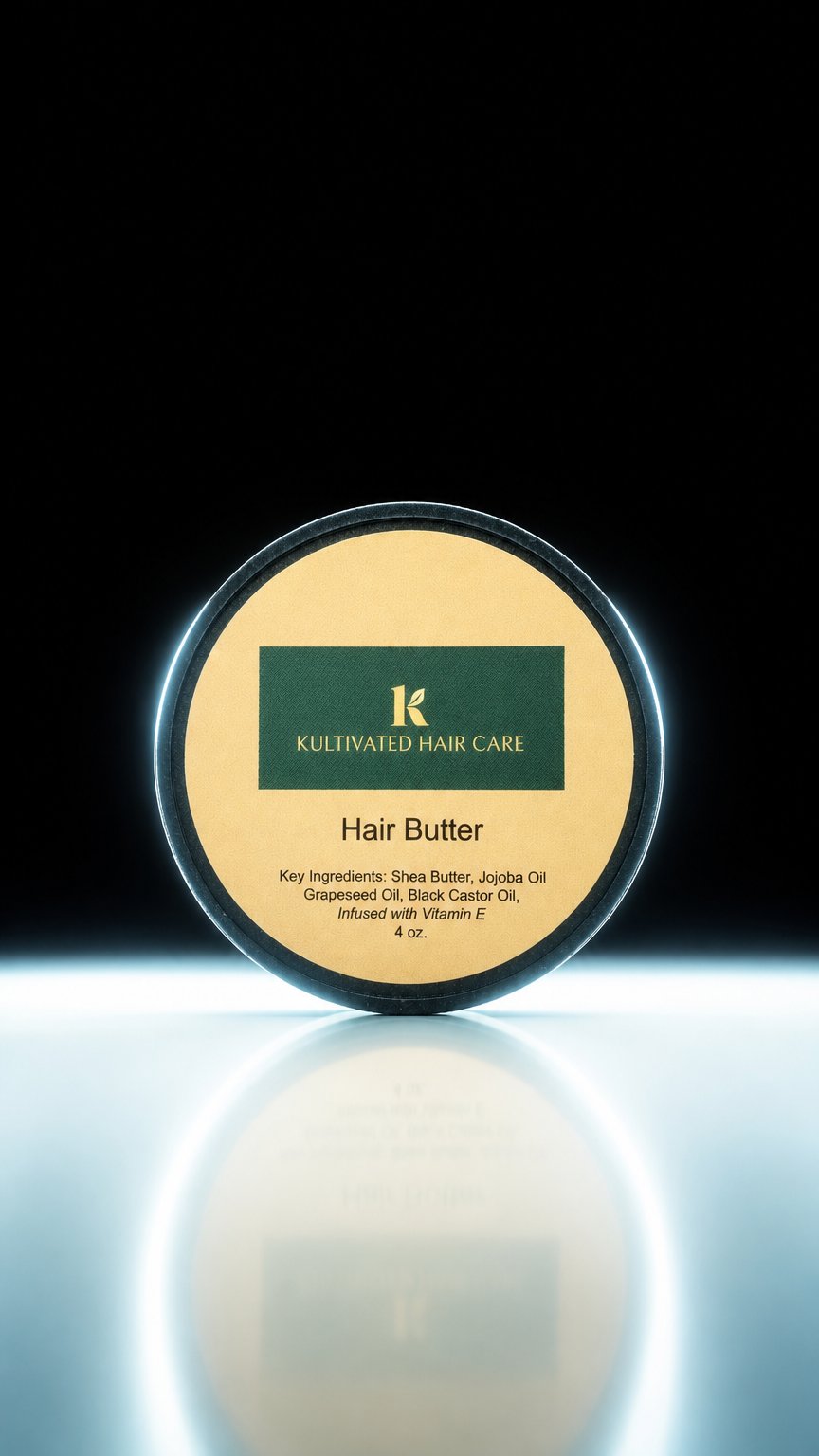AI product shot of Hair Butter