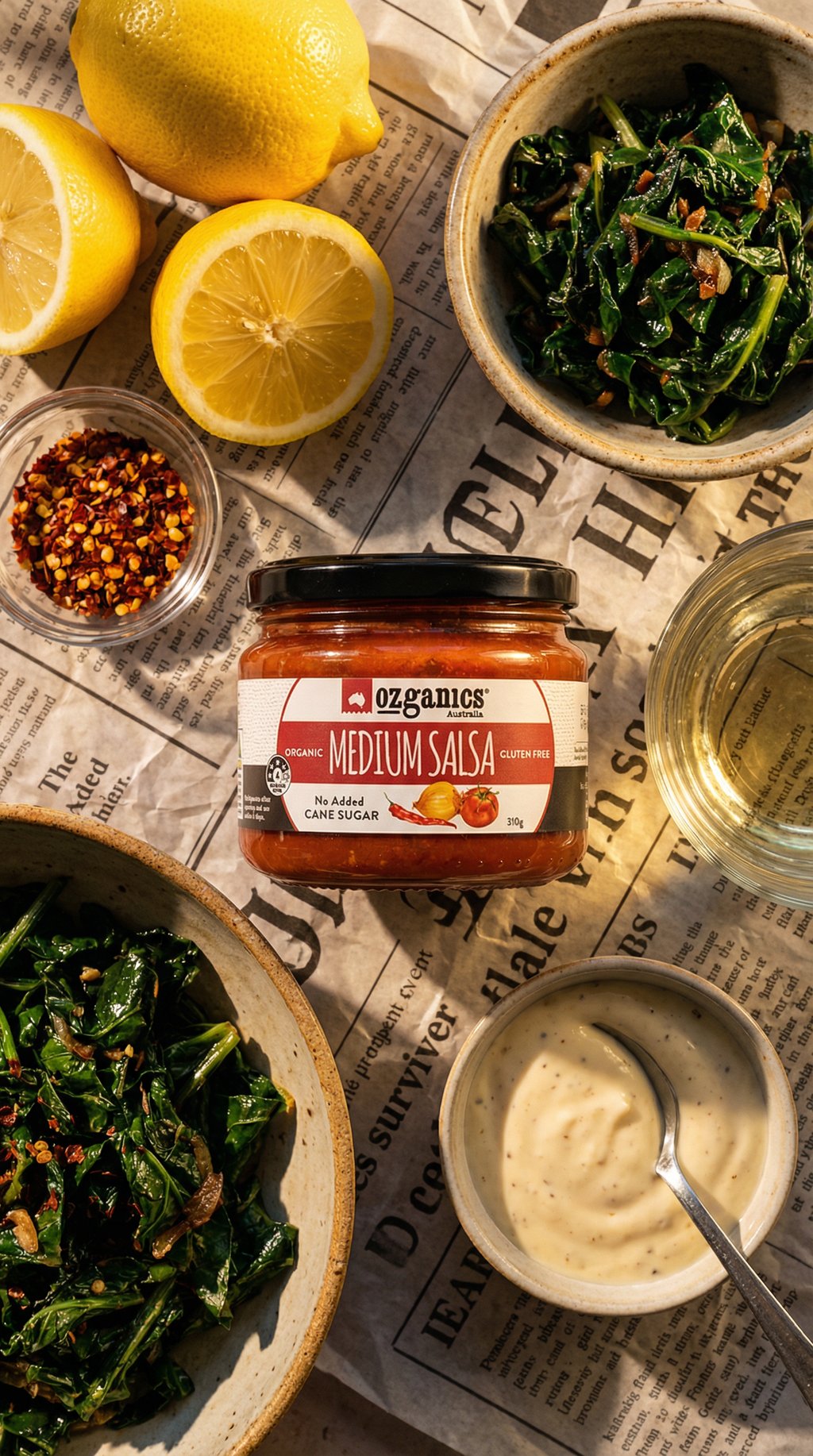 AI product shot of Medium Salsa