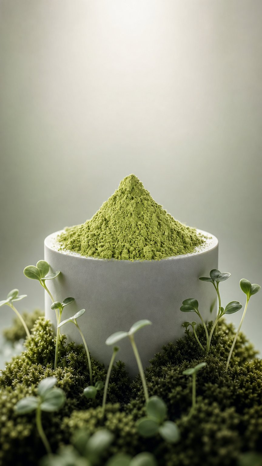AI product shot of Super Green Elephant