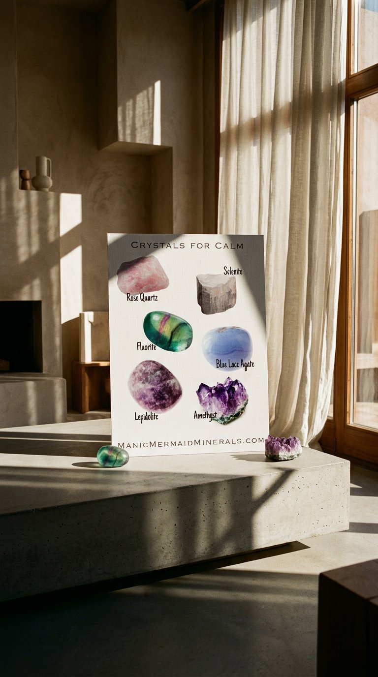 AI product shot of Selenite