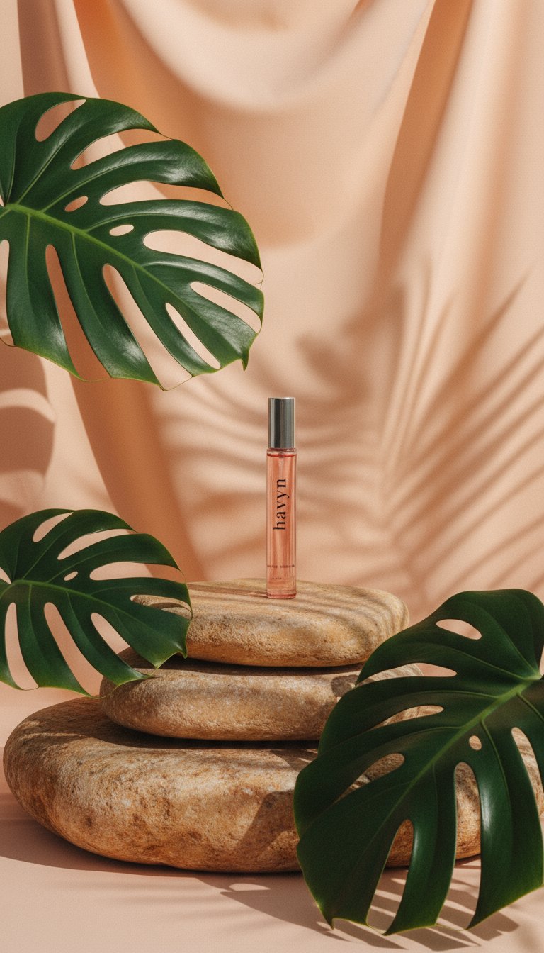 AI product shot of Elevating Perfume Travel Size 10 mL