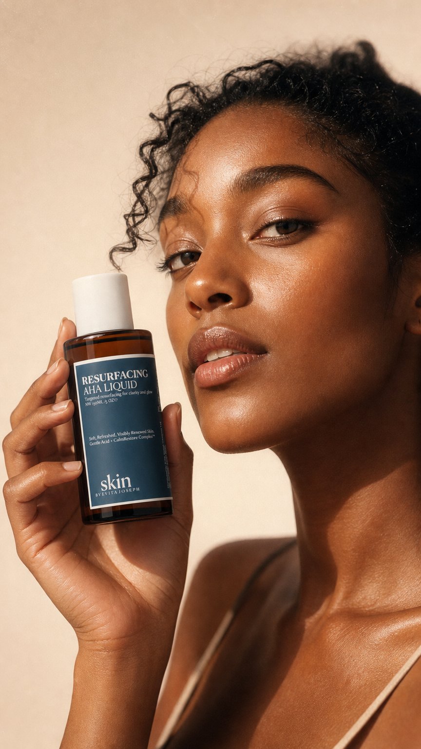 AI product shot of Resurfacing AHA Liquid