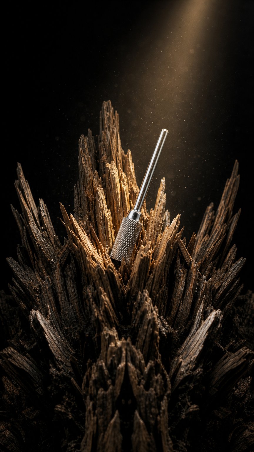 AI product shot of Safety Barrel Nail Drill Bit