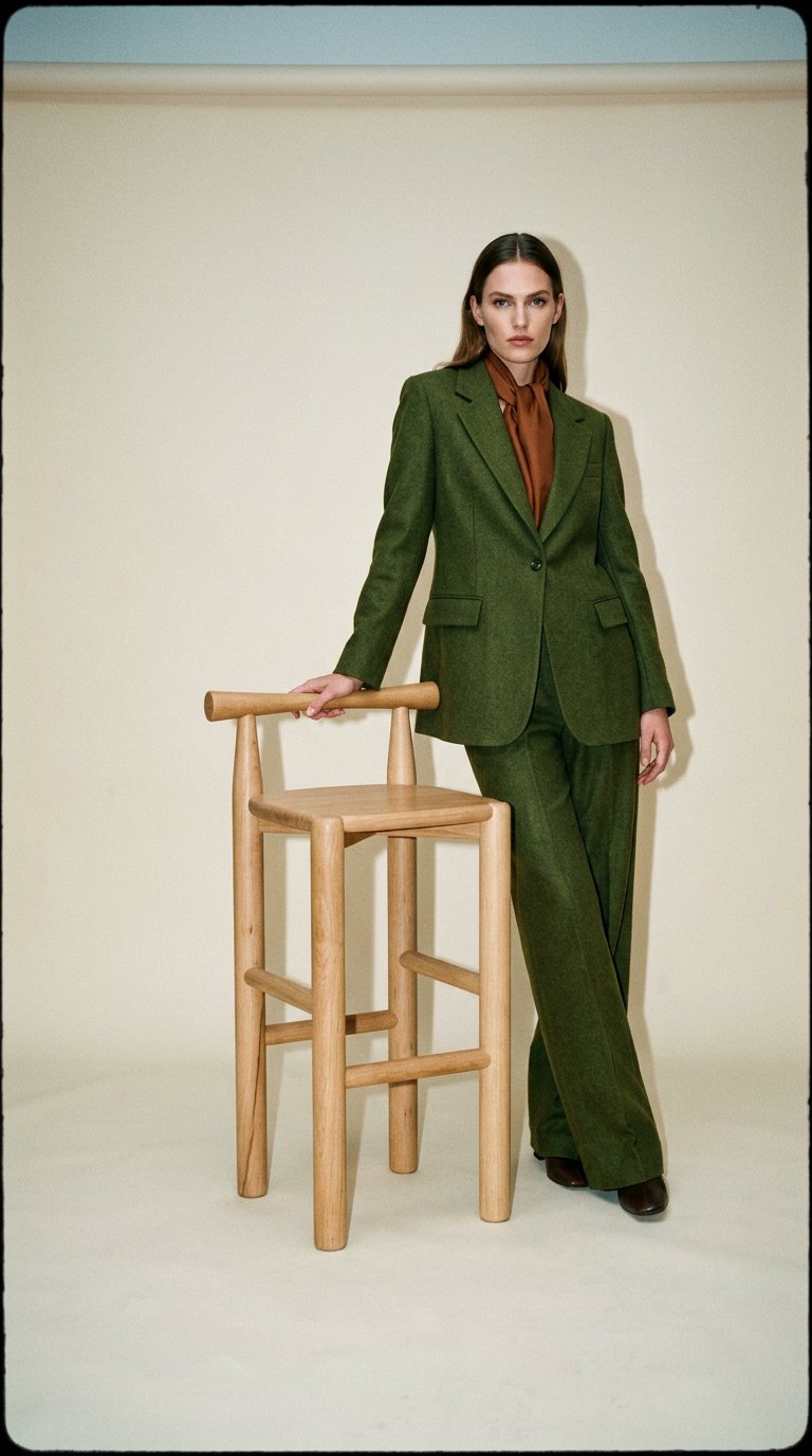 AI product shot of Siora Stool