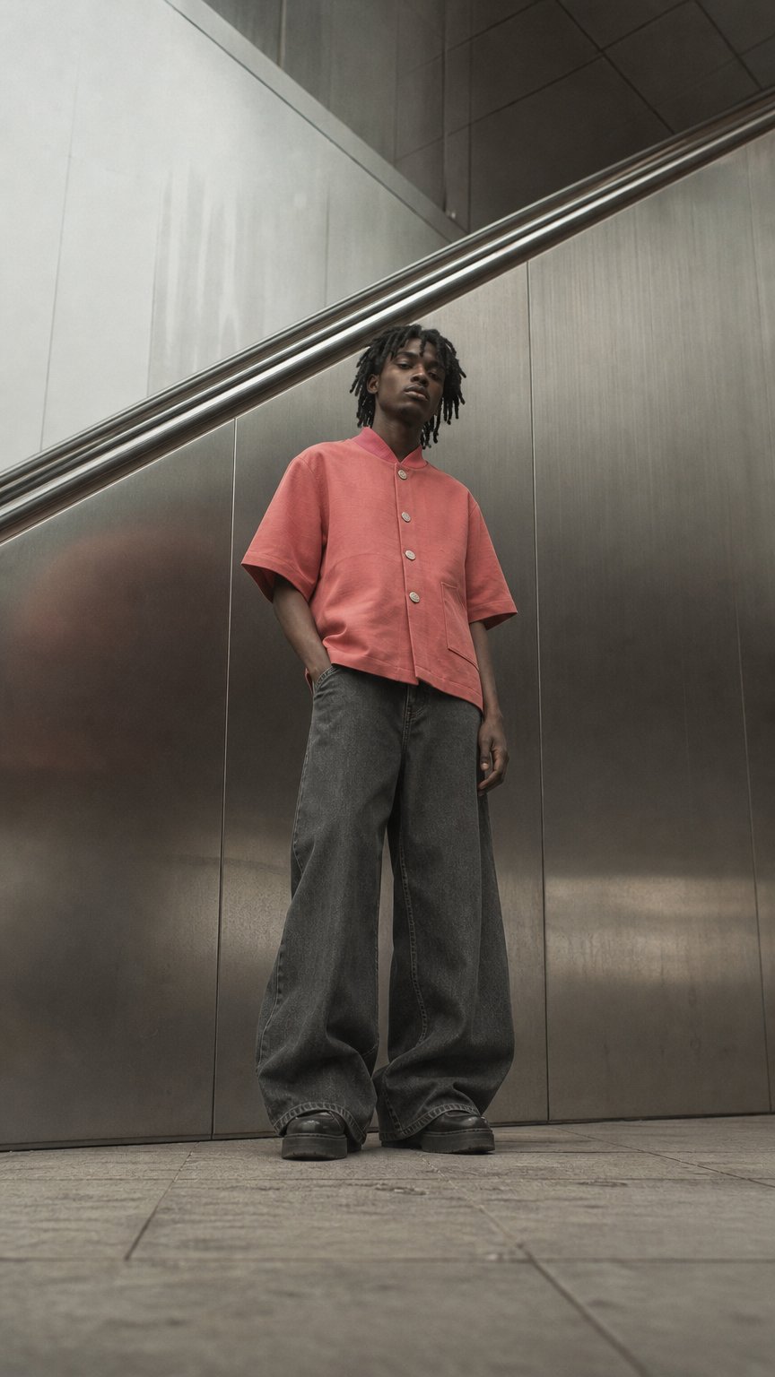 AI product shot of Upendo Short Sleeves Coat