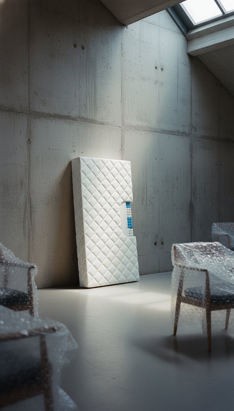 AI product shot of Taschenfederkern Matratze 18 cm hoch, 7 Liegezonen, 60° C Waschbar