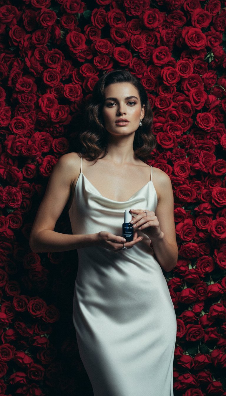 AI product shot of Skin Rescue Regenerierendes Gesichtsöl