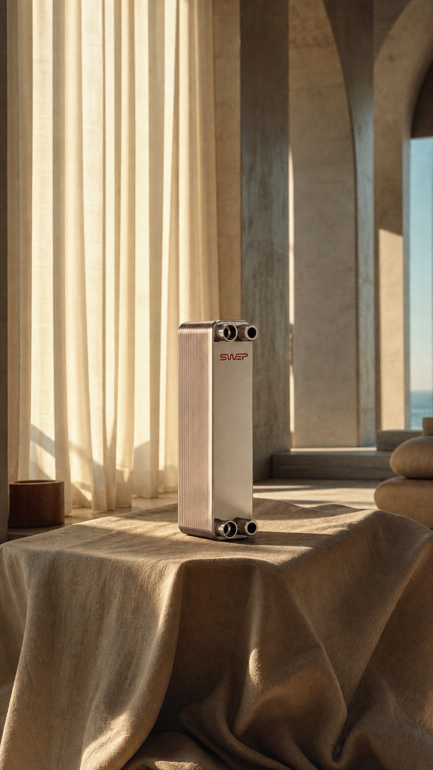AI product shot of Plate heat exchanger SWEP, B8THx30/1P-SC-S, 4x3/4'' & 16 (20)
