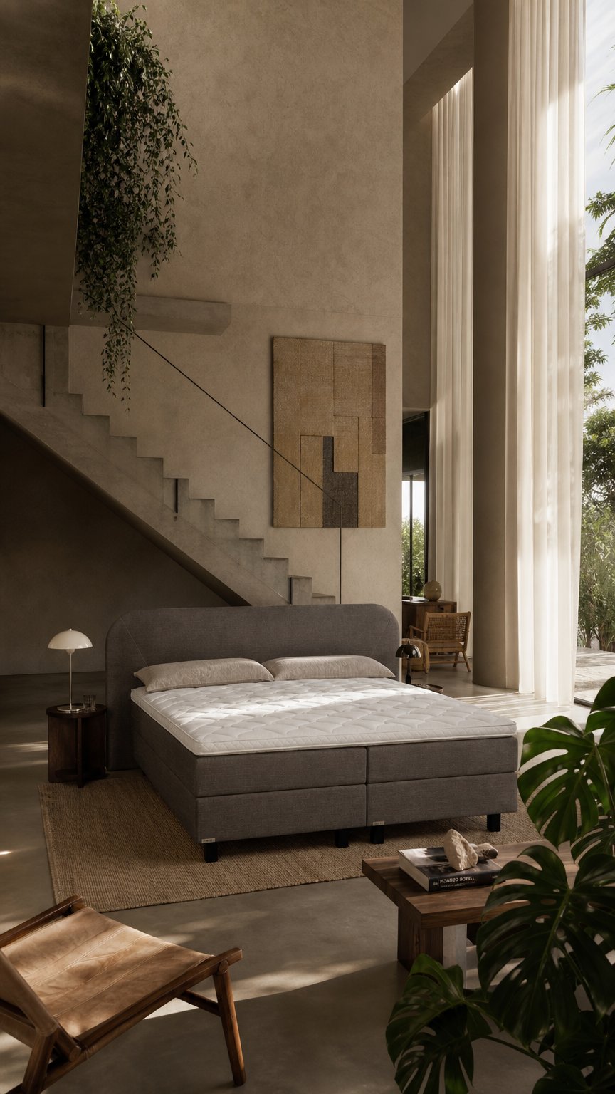AI product shot of Avek Boxspring 1927