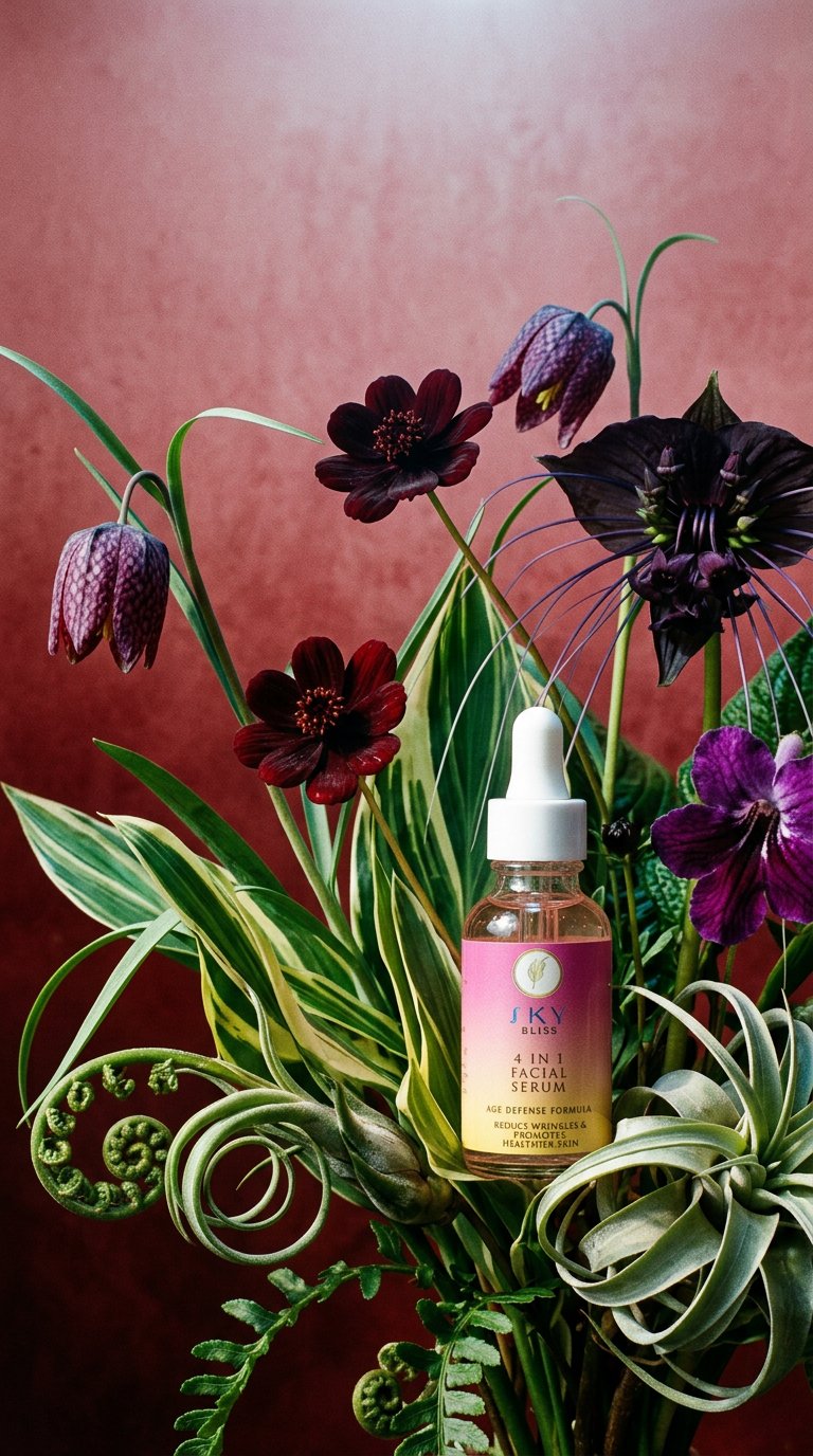 AI product shot of Sky Bliss Serum