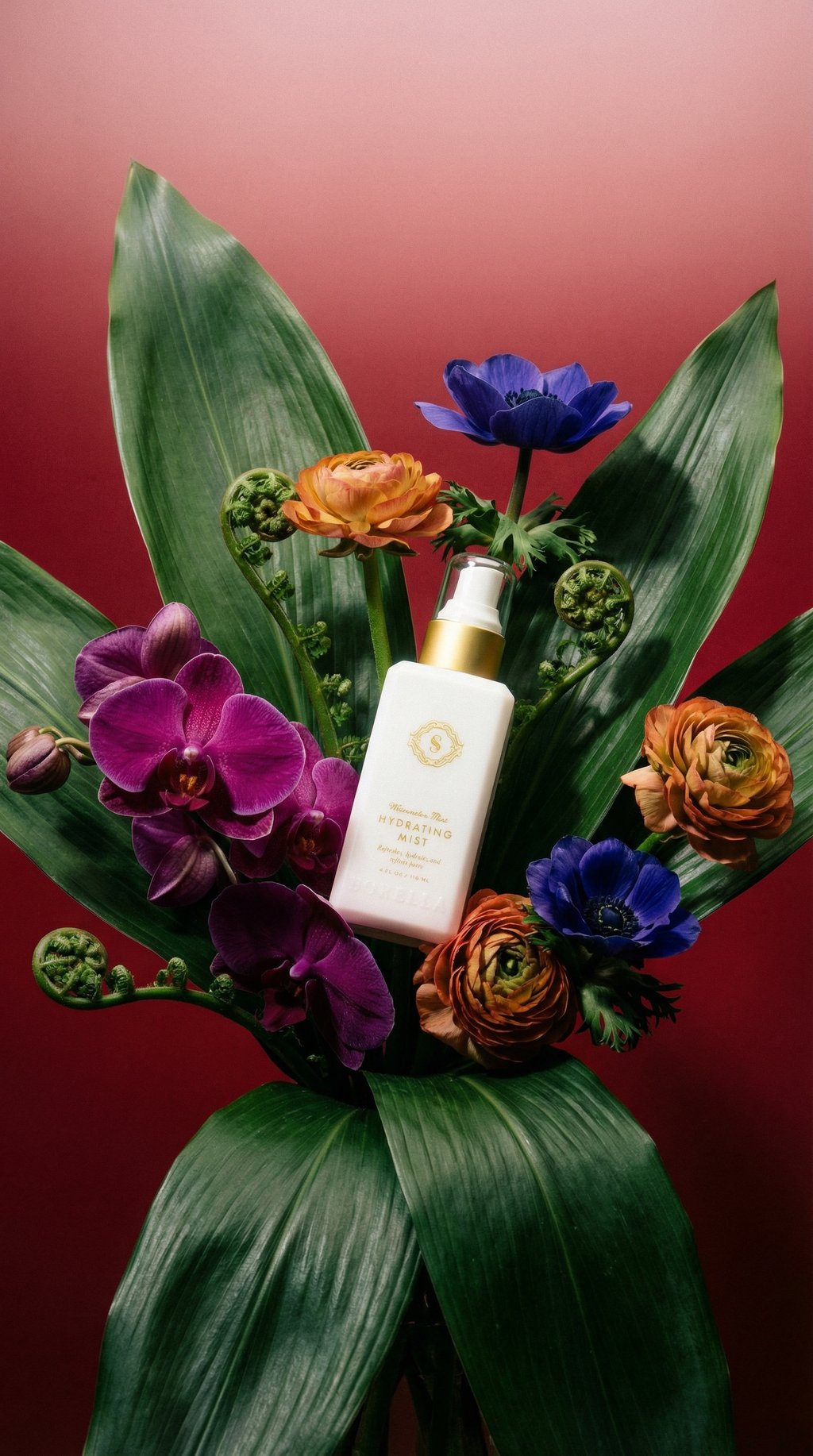 AI product shot of Watermelon Mint Hydrating Mist - 4oz.