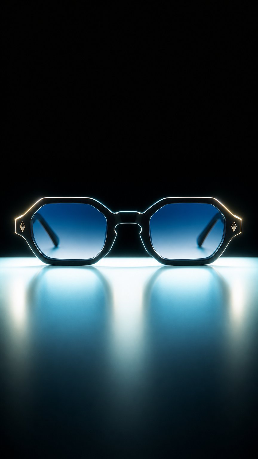 AI product shot of Zonnebril Azure