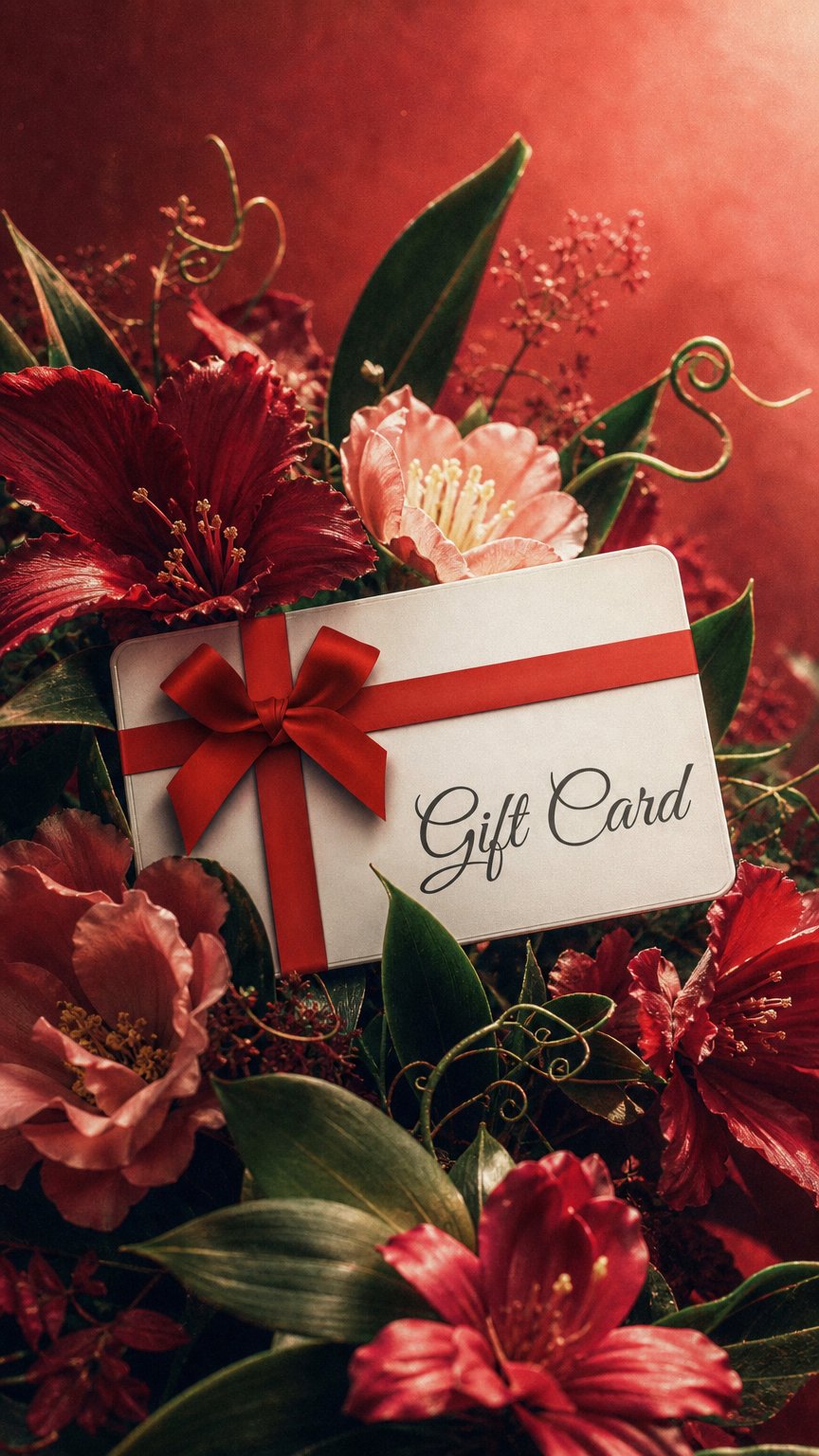 AI product shot of Ozali Beauty Gift Card