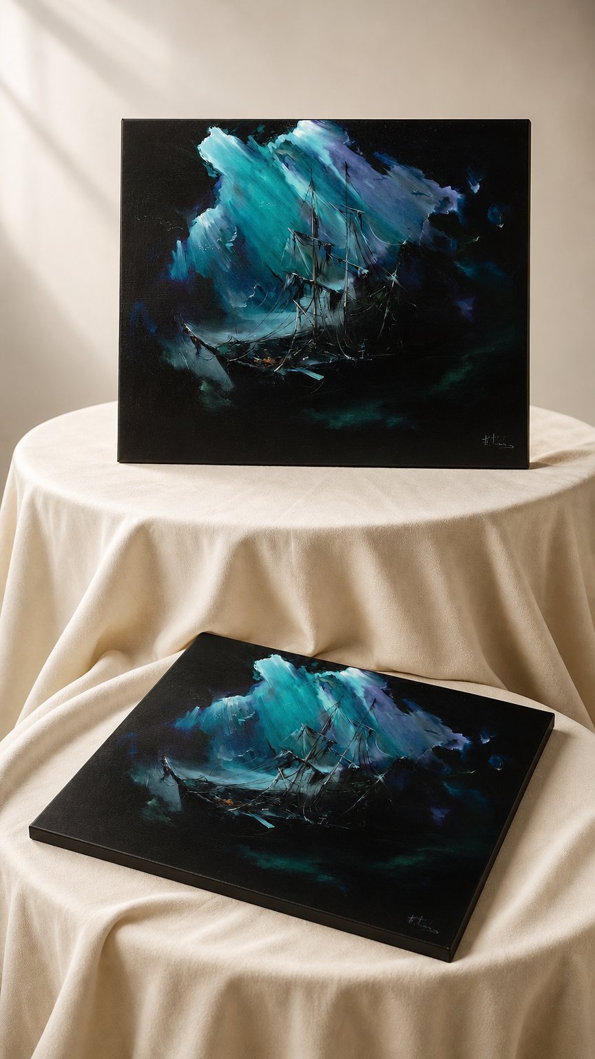 AI product shot of Black Pearl