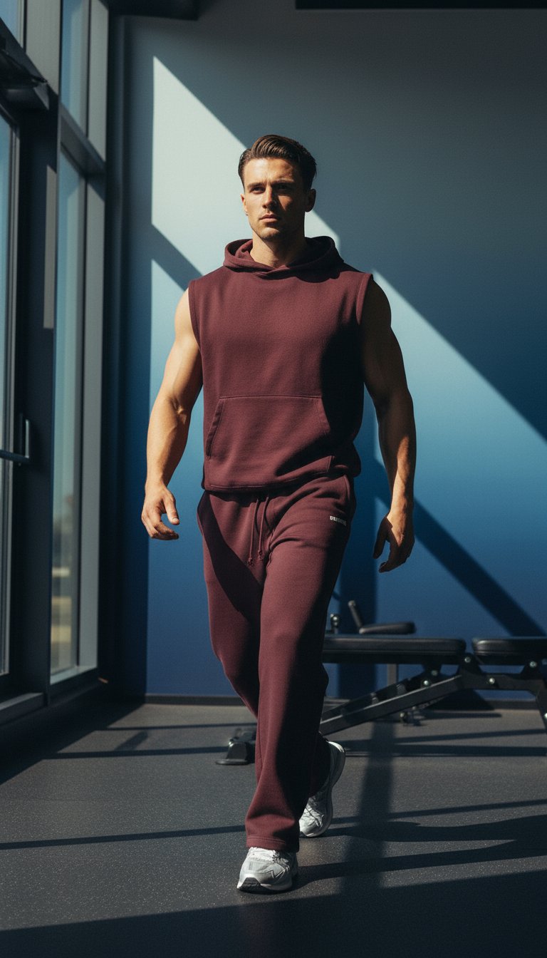 AI product shot of Cosy Luxe Straight Leg Joggers