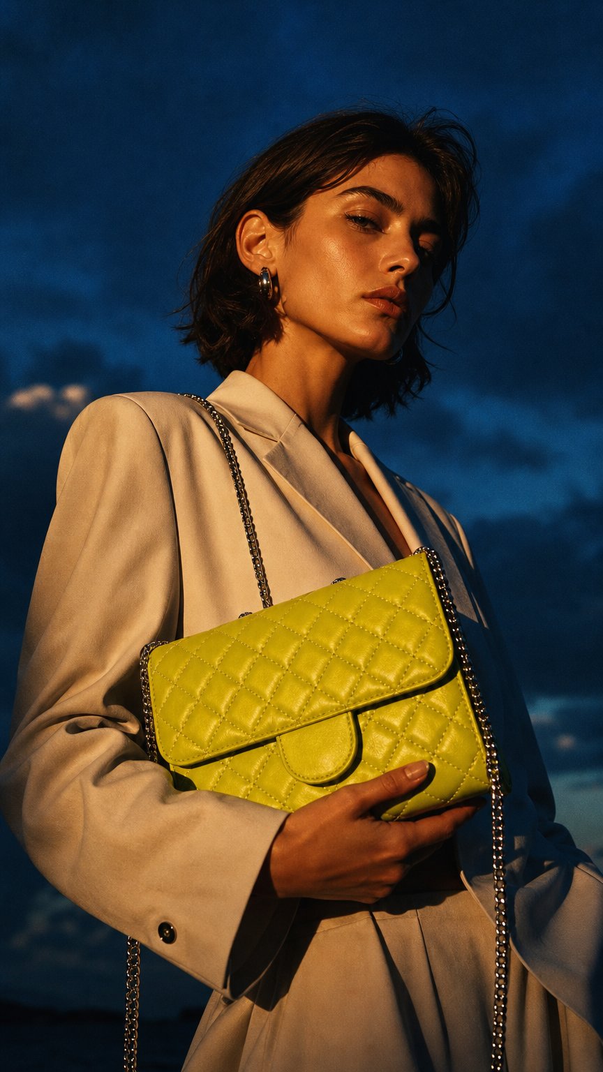 AI product shot of Mini Rectangular Flap Bag