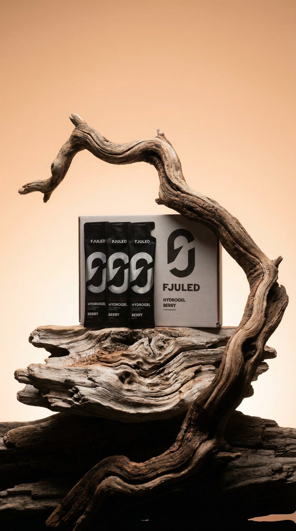 AI product shot of FJULED Hydrogel Berry Box 12×50ML