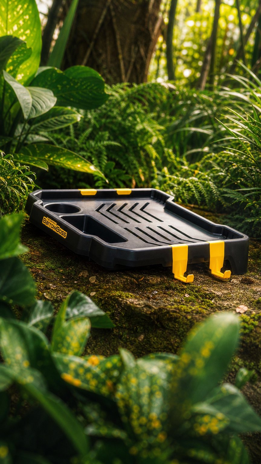AI product shot of Barrow Boss Wheelbarrow Attachment