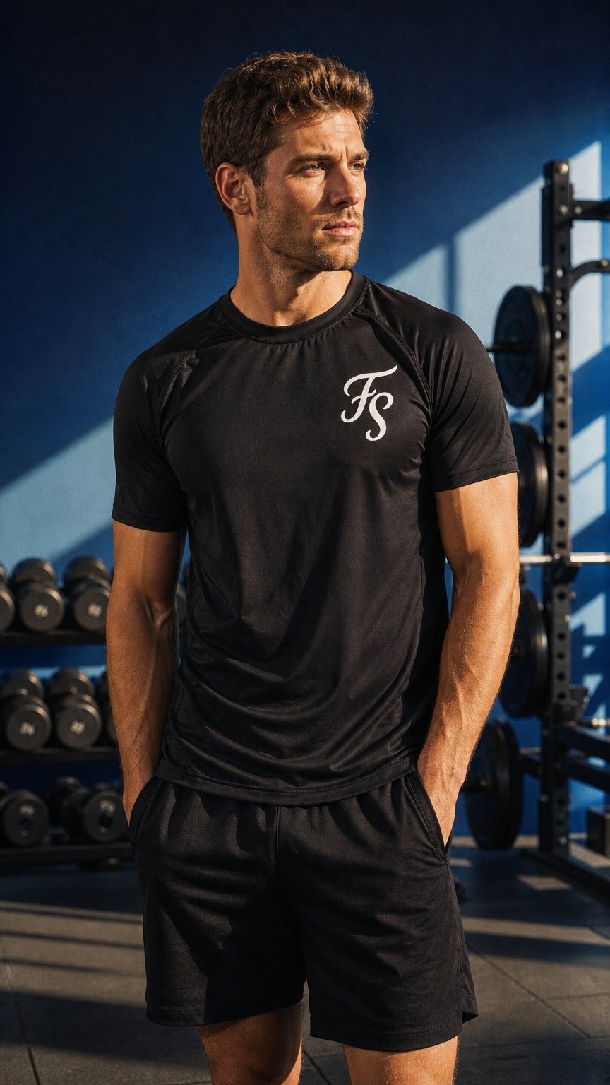 AI product shot of Foundation BJJ Rashguard | Premium No-Gi Grappling Rashguard