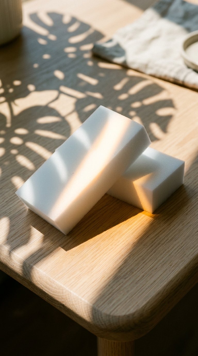 AI product shot of Čisticí NANO houbičky NANORA