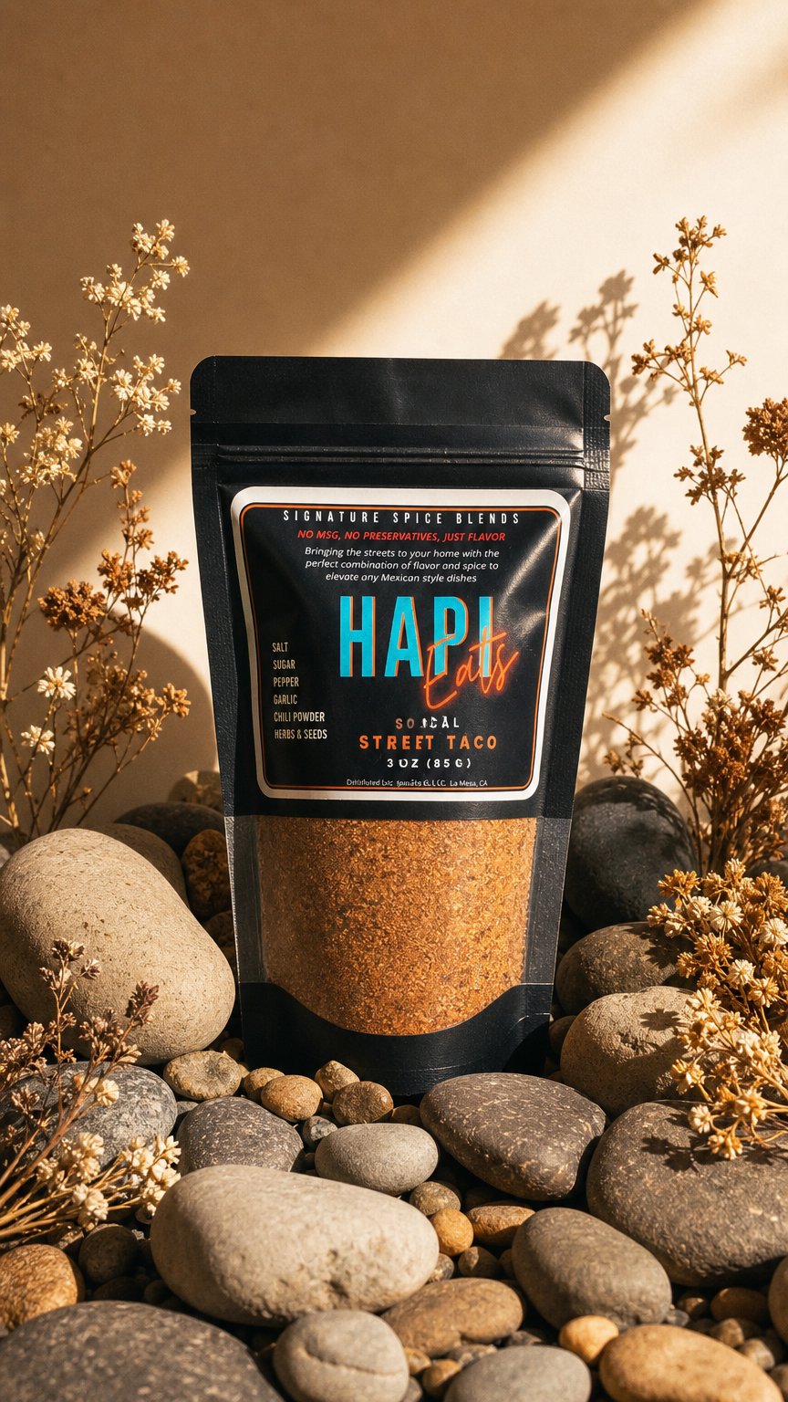 AI product shot of So Cal Street Taco (3.5oz)