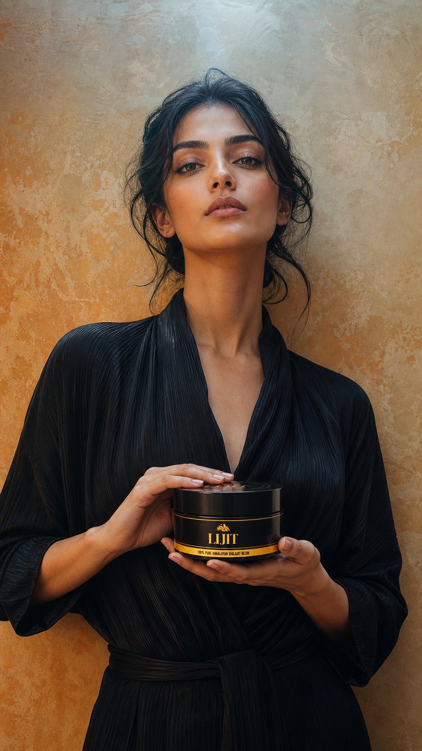 AI product shot of Himalayan Shilajit Resin – 20G