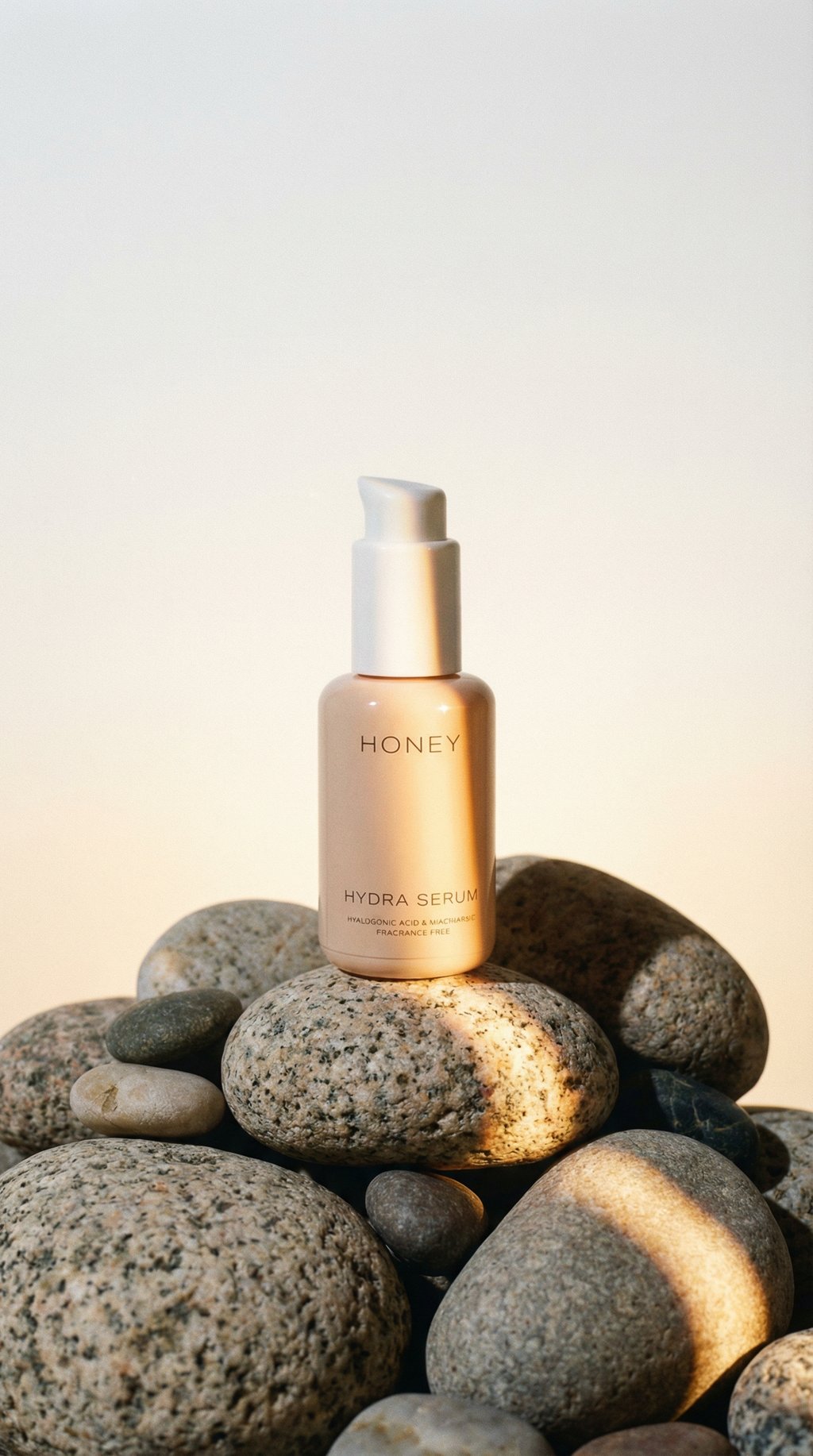 AI product shot of HONEY Hydra Serum