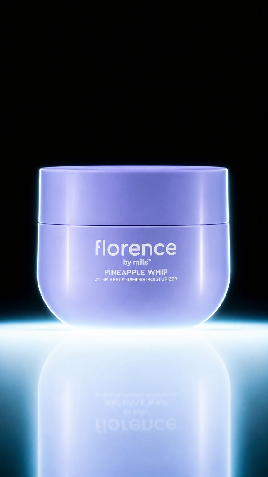 AI product shot of Pineapple Whip 24 Hour Hydration Replenishing Moisturizer