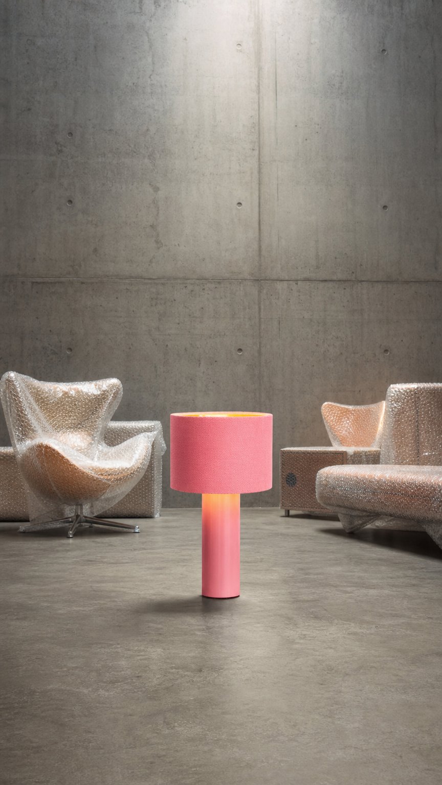 AI product shot of VICTOR FOXTROT All Round Mini Tischleuchte