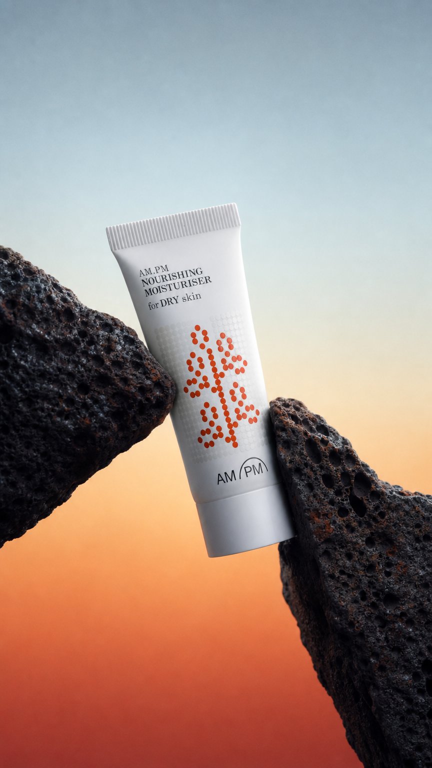 AI product shot of Nourishing Moisturiser – Dry Skin - Travel Size
