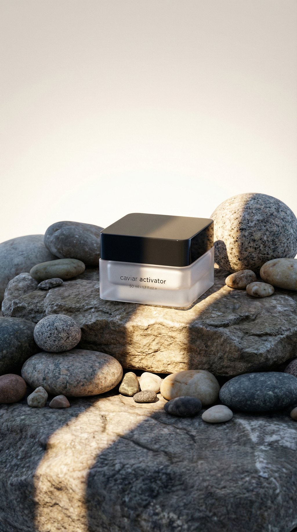 AI product shot of caviar activator
