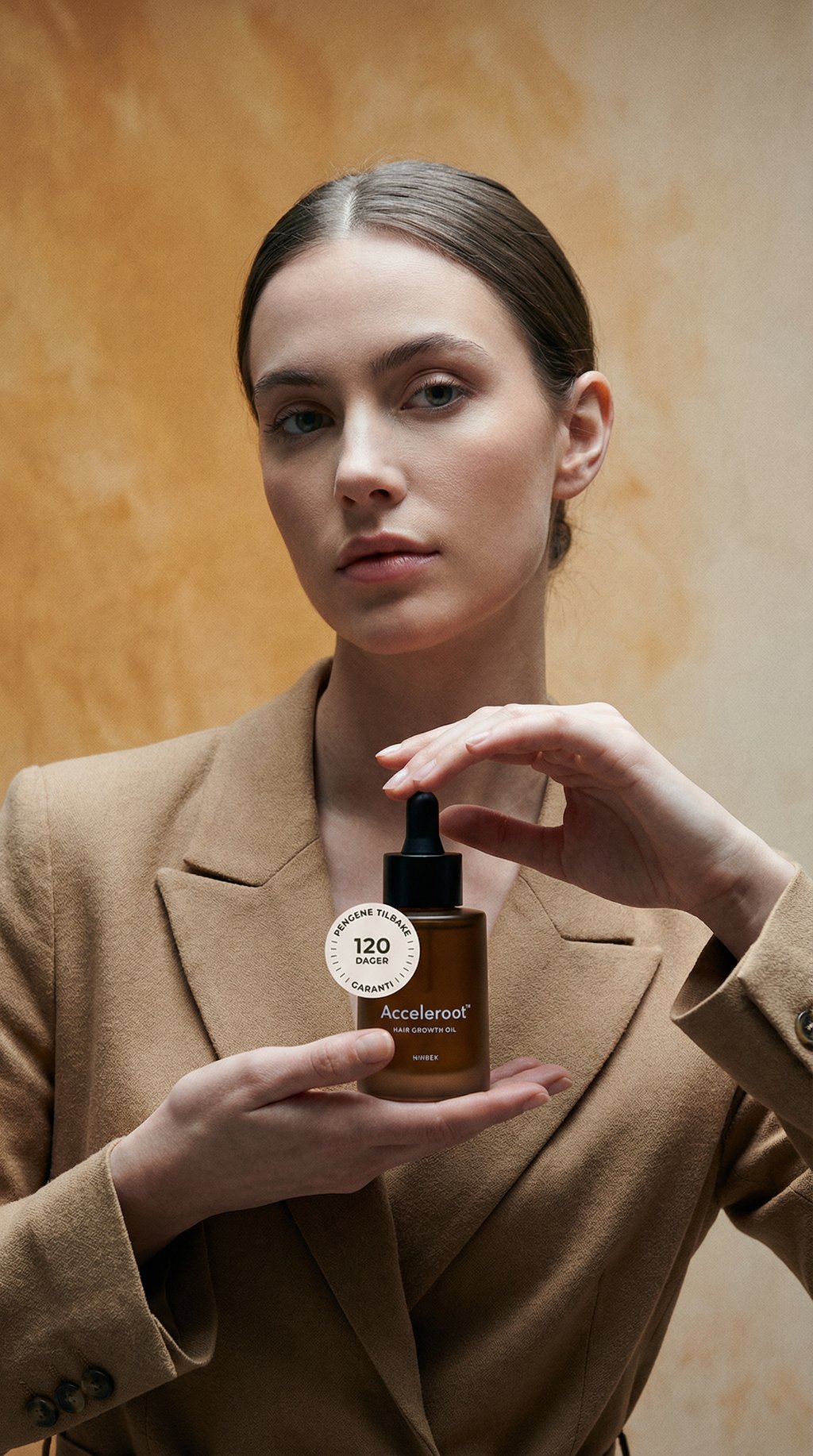 AI product shot of Acceleroot Hair Growth Oil